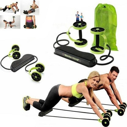Aparat Fitness Multifunctional pentru Acasa - Tonifiere Brate, Coapse, Piept si Abdomen + CADOU 3 Benzi