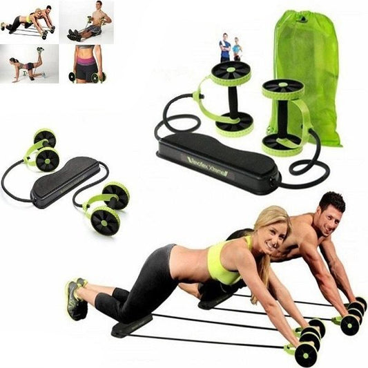 Aparat Fitness Multifunctional pentru Acasa - Tonifiere Brate, Coapse, Piept si Abdomen + CADOU 3 Benzi