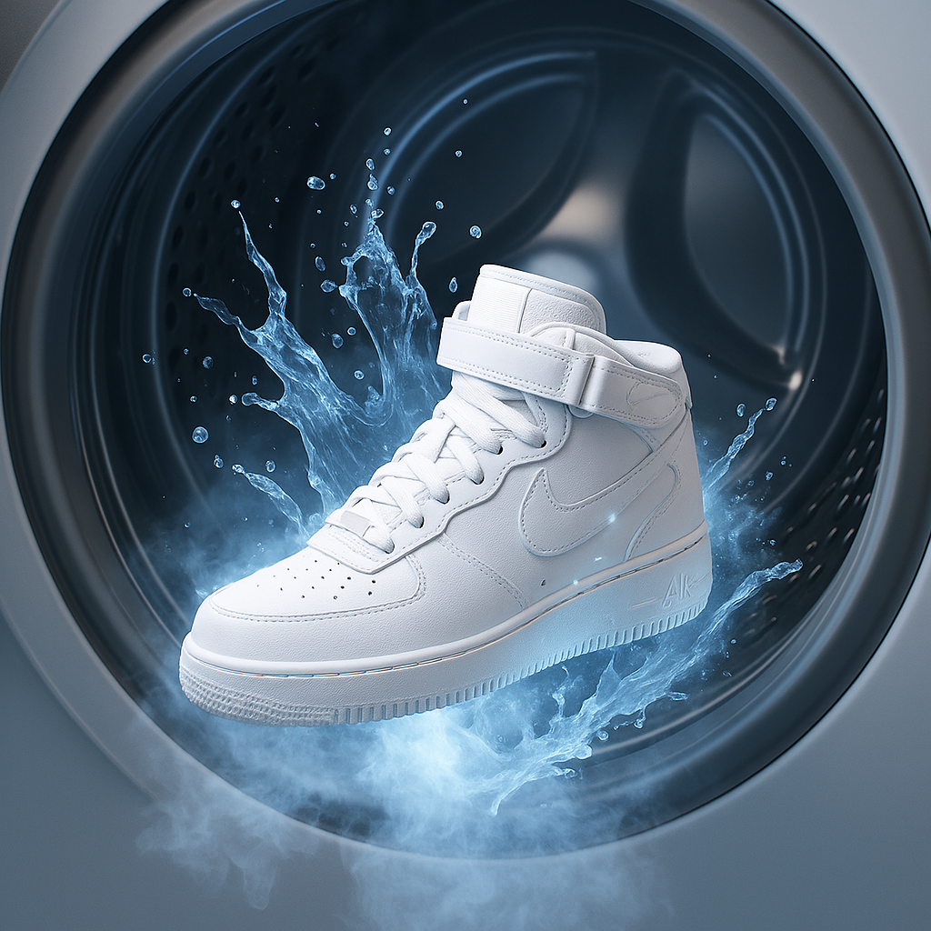 Set complet de curǎțare adidaşi: Sac de spǎlat + 2 şanuri CADOU