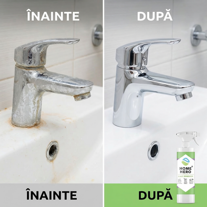ADIO CALCAR - Curatare Instanta, Protectie si Rezistenta pe Orice Suprafata Afecta de Calcar + 2 Lavete Gratuit!