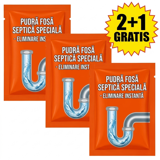 Solutie Profesionala Fosa Septica Si Tevi 2+1 GRATIS