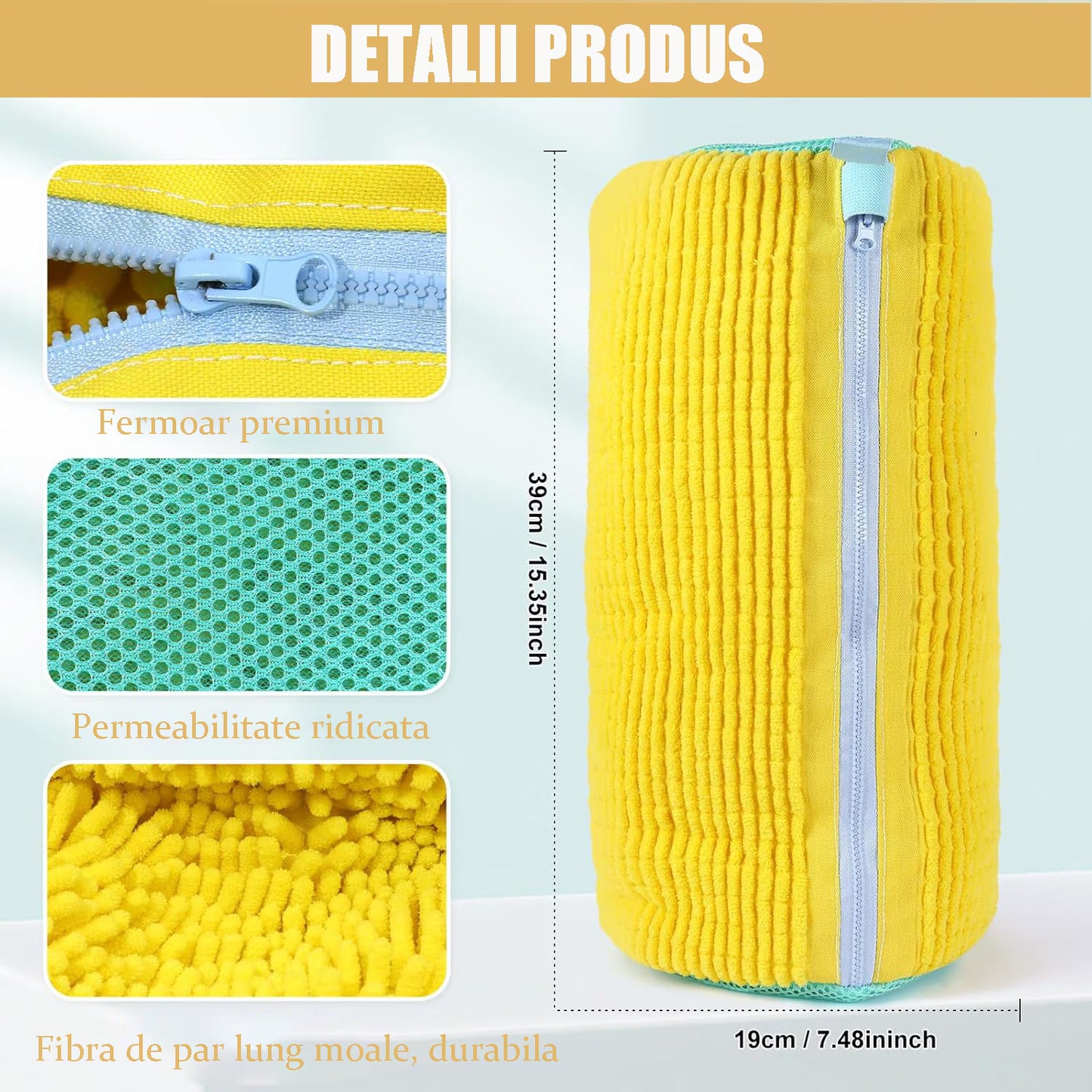 Oferta 1+1 🎁 Saci Premium de Spălat Încălțăminte Protecție & Curățare Sigură  🧼