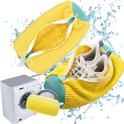 Oferta 1+1 🎁 Saci Premium de Spălat Încălțăminte Protecție & Curățare Sigură  🧼